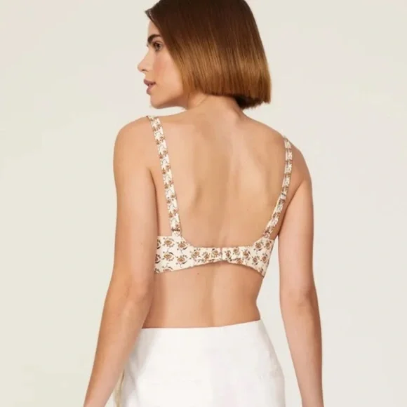 Tory Burch Printed Bra Top - Picture 3 of 5